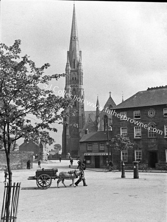 ST JOHN'S CATHEDRAL TOWER FROM SQUARE